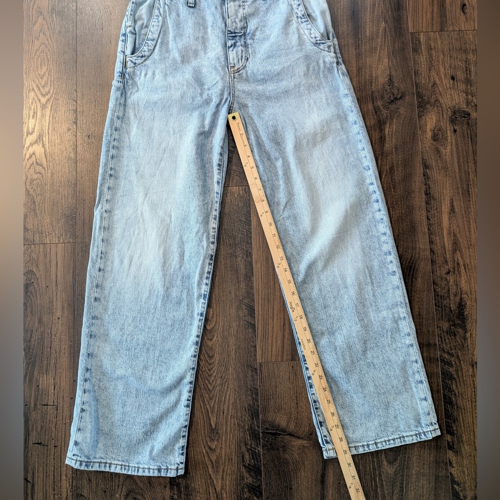 Anthropologie Pilcro Baggy High Waist Jeans Light Wash Size 28 - Picture 10 of 10